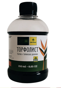 Торфо-гуминовое удобрение для лиственных растений (0,25)