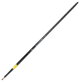 Кисть синтетика овальная Kolos Yellow stripe 1017, №2, длинная ручка