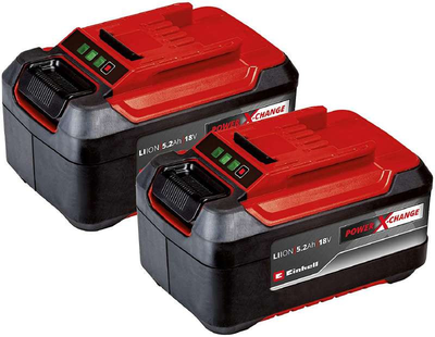 Акумулятор Einhell Power-X-Change Twinpack 2x 18V 5, 2 Ah (4511526)