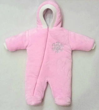 Детский комбинезон зимний для девочки Зефирка ДН022 60-65 см