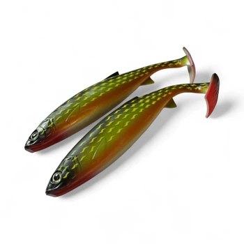 Велика силіконова приманка TIDELURE Paddle Stalker, 20см/50гр, Color B (2 шт/уп)