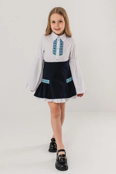 Спідниця для дівчинки Suzie Дарина 1 синій 134