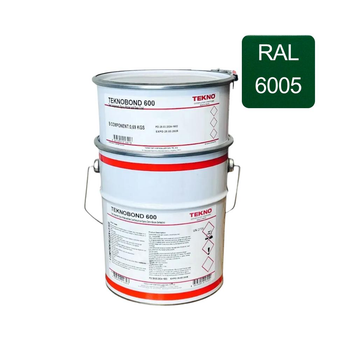 Эпоксидная краска для бетонного пола Teknobond 600, 5 кг, зеленый мох цвет (RAL 6005)
