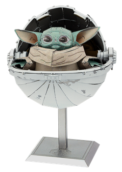 Металевий 3D конструктор "Star Wars Йода"