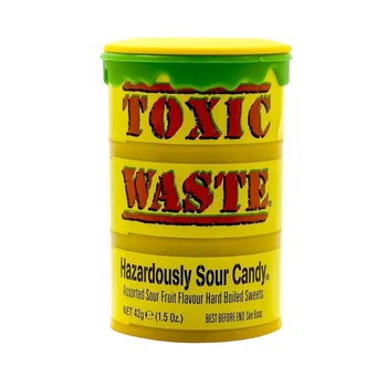 Банка з кислими цукерками Toxic Waste Yellow Money Banks 1 шт (42 г)