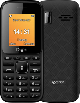 Мобильный телефон eSTAR Digni Mini Black (DIGNIMINI)