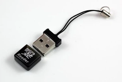 Адаптер для зчитування карт пам'яті Міні кард-рідер Micro SD/SDXC TF -> USB 2.0 Card Reader адаптер