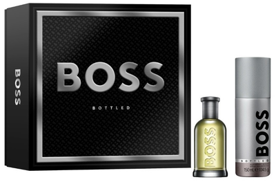 Zestaw męski Hugo Boss Bottled Woda toaletowa 50 ml + Dezodorant w sprayu 150 ml (3616305439437)