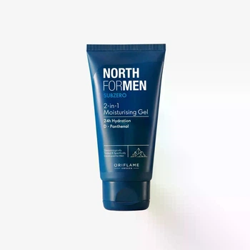 Увлажняющий охлаждающий гель после бритья North For Men Subzero Oriflame 50 мл