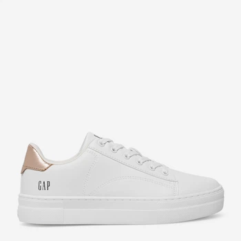 Жіночі кеди низькі GAP Portland Met GAA004F5SWWROGGP 5905588489801 36 23 см Білі (5905588489849)