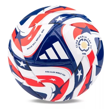 Мяч футбольный Adidas FIFA Club World Cup Mini JD3827 №1 Красно-синий