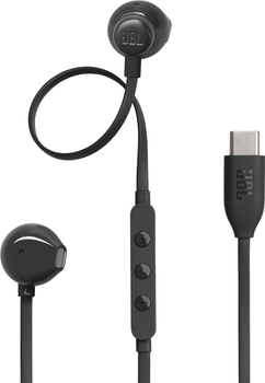 Słuchawki JBL Tune 305C USB-C Black (JBLT305CBLK)