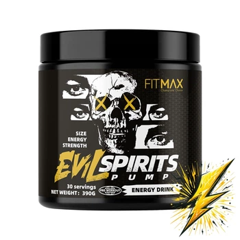 Fittness　泡4500ml 3本 Предтренировочная формула FitMax Pre-Workout Evil Spirits 390g