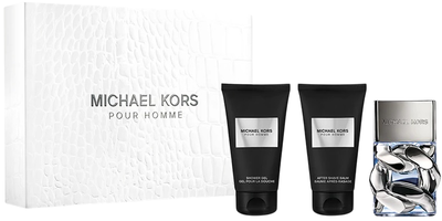 Набір для чоловіків Michael Kors Pour Homme Парфумована вода 50 мл + Гель для душу 50 мл + Бальзам після гоління 50 мл (850050174691)