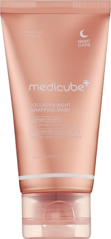 Maseczka do twarzy Medicube Collagen Night Wrapping nawilżający 75 ml (8800256113217)