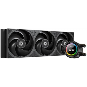 Система водяного охлаждения с LCD-дисплеем ID-Cooling Space LCD SL360 Pro SE Black (SL360 Pro SE)