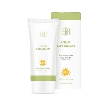 Заспокійливий сонцезахисний крем із центелою Lamelin Cica SUN CREAM SPF50+ PA++++, 70 мл