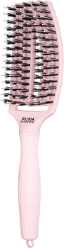 Szczotka do włosów Olivia Garden Fingerbrush Combo Medium Różowa (5414343008534)