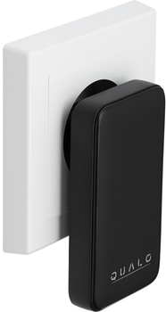 Ładowarka sieciowa Qualo GaNultra slim USB-A USB-C PD 45W Black (5907457773233)
