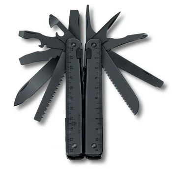Мультитул Victorinox Swisstool BS 115мм 29 функий черное лезвие черный + черный нейлон