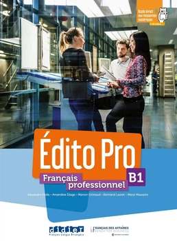 Книга Edito Pro B1 Livre de l'élève avec DVD-ROM
