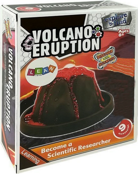 Zestaw kreatywny LEAN Toys edukacyjny Badania naukowe Erupcja wulkanu 6843 (5905214970925)