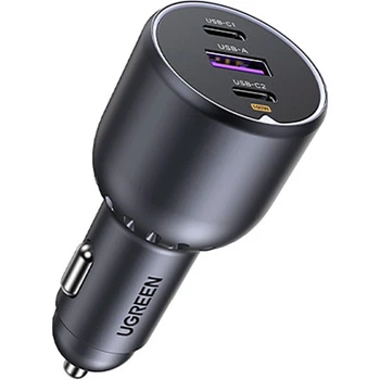 Зарядное устройство Ugreen 3xUSB 130W (2xUSB-C+USB-A) QC3.0 (EC705)