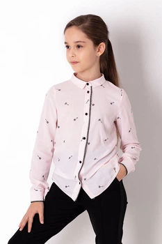 Блузка для девочки Mevis розовая 3690-04 116