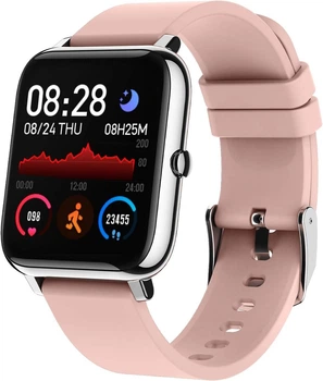 Смарт-часы Hero band 3 1.3" GPS Влагозащита IP67 до 10 дней Управление камерой OIS Pink Б/В