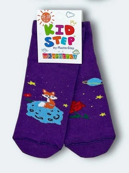 Носки для девочки Kidstep Лисичка фиолетовые 4022 20