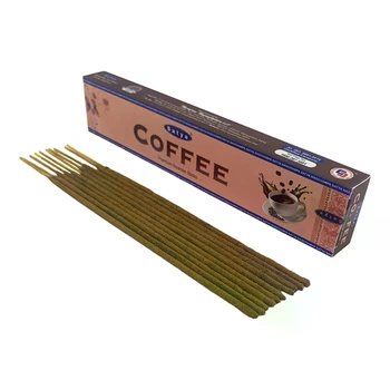 Пыльцовое благовоние Coffee premium incence sticks Кофе Satya 15 гр. 35045