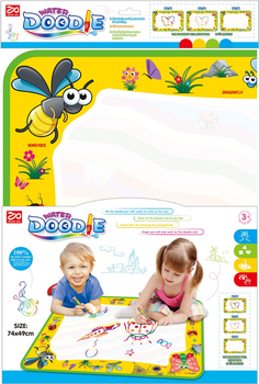 Mata wodna LEAN Toys Ogromna XXL do rysowania z pisakiem wodnym 12738 (5905214977764)