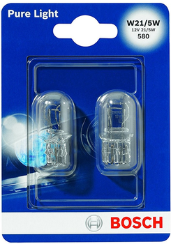 Żarówka samochodowa Bosch Pure Light W21/5W 2 szt (1 987 301 079)