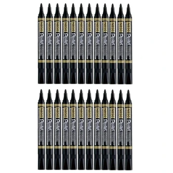 Перманентний маркер Pentel чорний 48 шт. N850