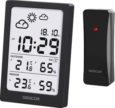 Метеостанция Sencor SWS2300B чорний