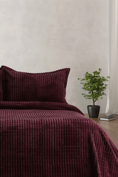 Покрывало с наволочками Merinos Modern Line 220×240 см фиолетовое