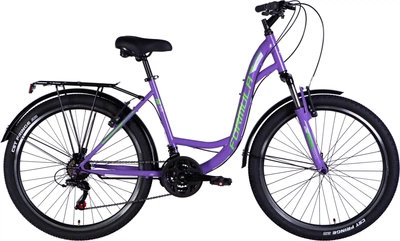 Велосипед Formula ST 26" Omega AM Vbr FR 18" 2025 с багажником задн St с крылом St Фиолетовый (OPS-FR-26-790)