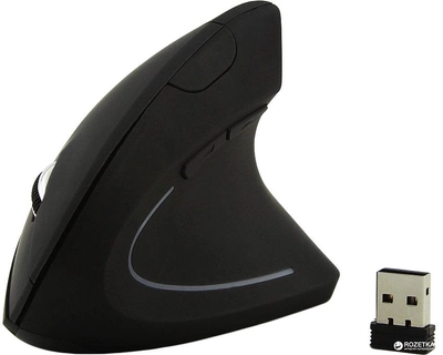 Мышь Protech Vertical Wireless Black (PV-2411)