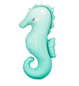 Воздушный шар "Морской конек", PartyDeco, 47х98 см