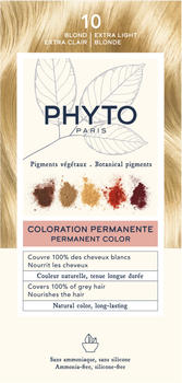 Крем-фарба для волосся Phyto Color 10 Extra Light Blond Екстрасвітлий блонд (3338221010599)