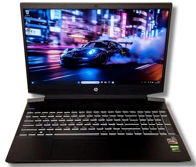 Ноутбук игровой б/у HP Gaming 15 IPS Ryzen 5 3550H 3.7ГГц 16/512Гб GTX 1050 3Гб