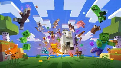 Дерев'яний фігурний пазл Minecraft (Майнкрафт) геймерський 8, А2, Дерев'яна коробка 300+ елементів