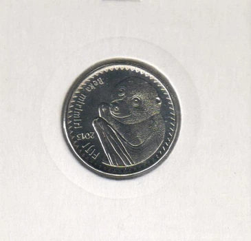 Монета Фиджи 10 центов 2013 UNC (KM#333)