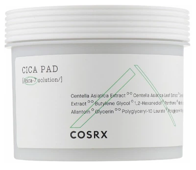 Тонер-диски для обличчя CosRX Pure Fit Cica заспокійливі з центелою 90 шт (8809598452435)