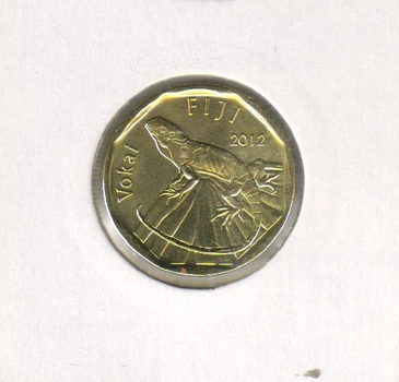 Монета Фиджи 1 доллар 2012 UNC (KM#336)