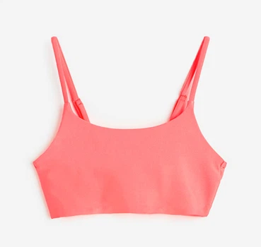 Верхняя часть купальника на подкладке для девочки H&M 1064787-004 170 см (14-15 years) Розовый