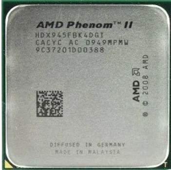 Процесор AMD Phenom II X4 945 (C2 95W) Socket AM3 (HDX945WFK4DGI) Б/В