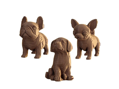 Картонний 3D пазл Цуценята, Cartonic, 227 ел.