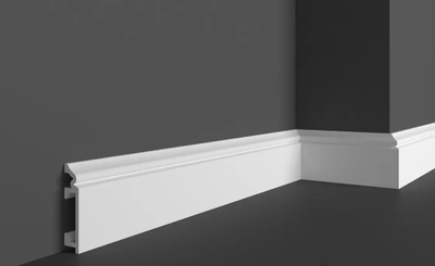 Плинтус полимерный Grand Decor HCR 507 Flex Гибкий 2440 мм