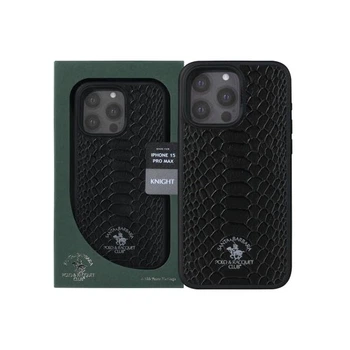 Чехол Polo Knight для Apple iPhone 15 Pro Max (6.7") Black